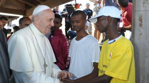 Papa Francesco a Lampedusa, 2013